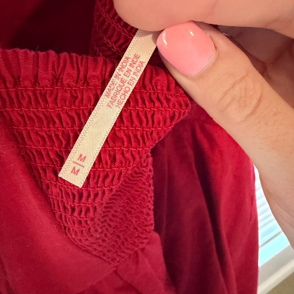 Free People Red Mini Dress - Picture 4 of 5